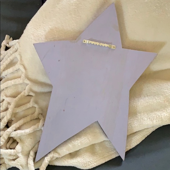 Pottery Barn Kids Wooden Star Wall Hanger - Picture 3 of 4